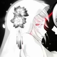 动漫情侣头像黑白帅气(17)
