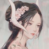 美女背影微信头像卡通头像图片大全(7)