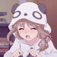 戴白色帽子动漫女头像(7)