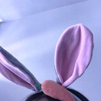 蓝色头发动画女生头像(18)
