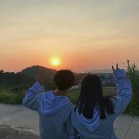 穆斯林戴头巾女孩情侣头像(6)