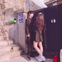 戴口罩情侣头黑白头像女生头像女生(3)