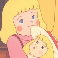 卡通搞怪少女微信头像