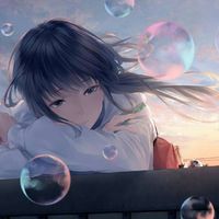 手绘女生头像高冷霸气(18)