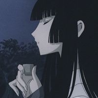 动漫背影图片长发女孩头像唯美(13)