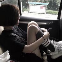 闺蜜头像简笔画女生(18)