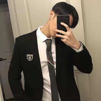 非主流男生抽烟黑白头像霸气(13)
