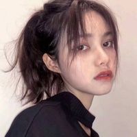 女生简单气质头像背影
