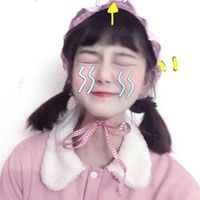 萌萌哒女生背面头像