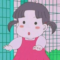 高清蓝色系女头像动漫情侣头像(14)