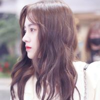 明星彩色铅笔画头像女生(5)