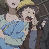 带血哭泣的动漫男头像