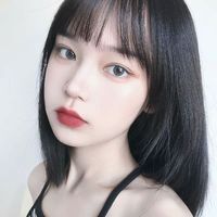 高清蓝色系女生头像小清新自然(9)