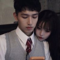 个性网超拽情侣头像