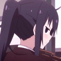 非主流黑白卡通女头像(3)