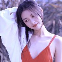 头像女生海边侧面(16)