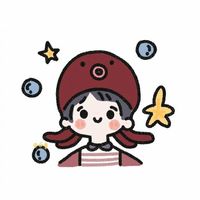 微信头像卡通戴眼镜女生(13)