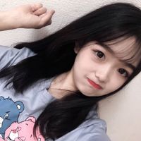 头像女生海边侧面(12)