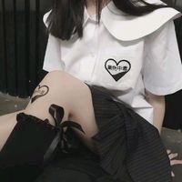 明星彩色铅笔画头像女生