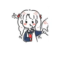 创意插画人物情侣头像