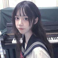 时尚女生背面头像