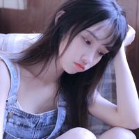 唯美女生丸子头头像女生头像(14)