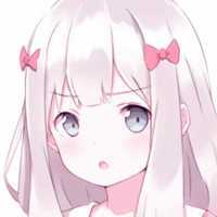 学生小女孩卡通头像(8)