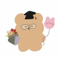 卡通头像眼镜