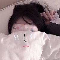 高清蓝色系女生头像小清新自然(6)