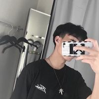 男人微信头像盆景