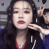 女生头像直发黑发(18)