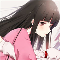 非主流黑白卡通女头像(14)