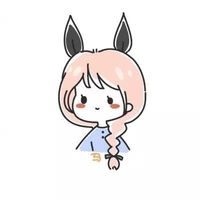 牛油果女孩卡通头像