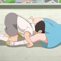 超萌卡通微笑女生头像带字(19)