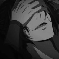 男生黑白动漫头像冷酷忧伤